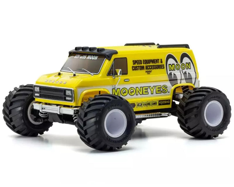 34413T1 Kyosho Fazer Mk2 Mad Van 1/10 4WD Readyset Brushed Monster Truck (Mooneyes) w/2.4GHz Radio