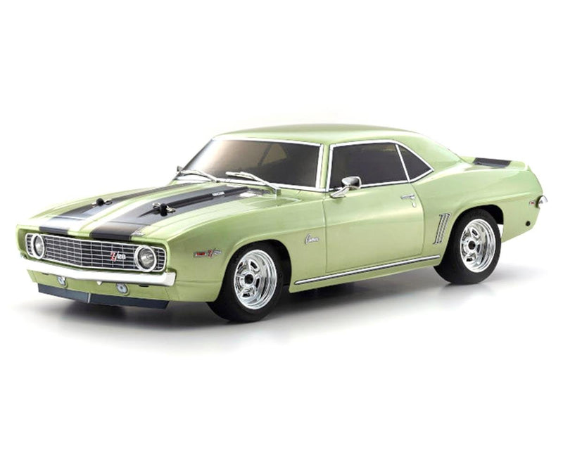 34418T2 Kyosho Fazer Mk2 FZ02 1969 Chevy Camaro Z/28 ReadySet (Frost Green) w/Syncro KT-231P Radio