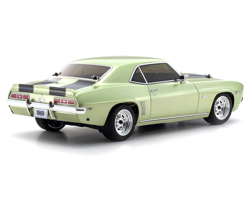 34418T2 Kyosho Fazer Mk2 FZ02 1969 Chevy Camaro Z/28 ReadySet (Frost Green) w/Syncro KT-231P Radio