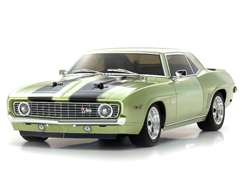 34418T2 Kyosho Fazer Mk2 FZ02 1969 Chevy Camaro Z/28 ReadySet (Frost Green) w/Syncro KT-231P Radio