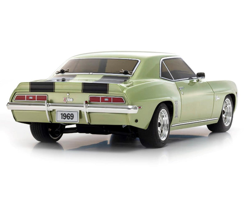 34418T2 Kyosho Fazer Mk2 FZ02 1969 Chevy Camaro Z/28 ReadySet (Frost Green) w/Syncro KT-231P Radio