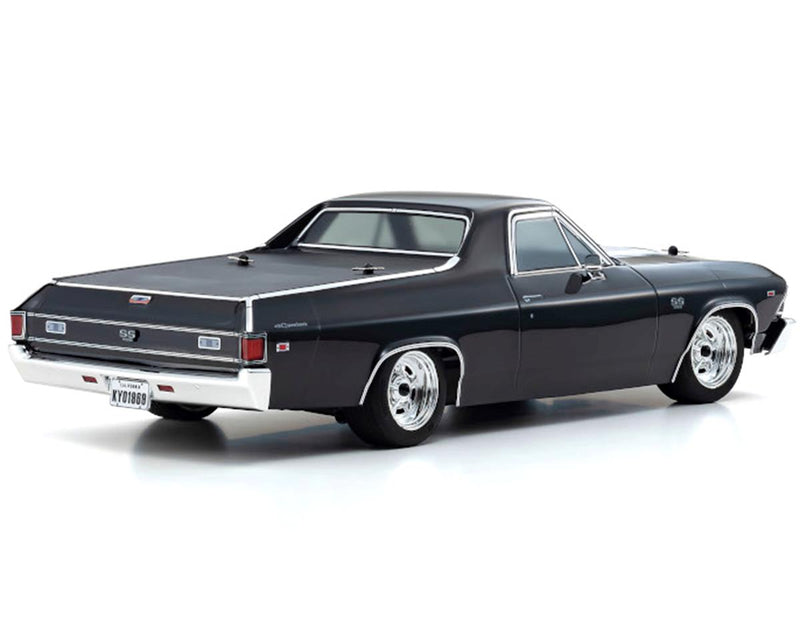 34419T1 Kyosho 1:10 Scale Radio Controlled Electric Powered 4WD FAZER Mk2 FZ02L 1969 Chevy® El Camino® SS 396 Tuxedo Black