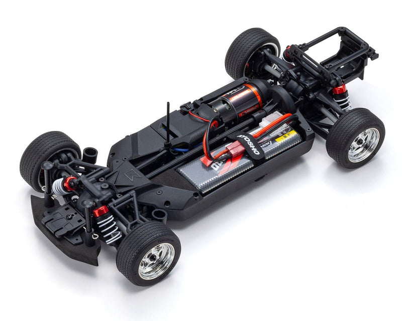34437T1 Kyosho Fazer Mk2 1969 Ford Mustang Boss 429 Electric 4WD 1/10 RTR Touring Car (Black Jade) w/Syncro KT-231P 2.4GHz Radio