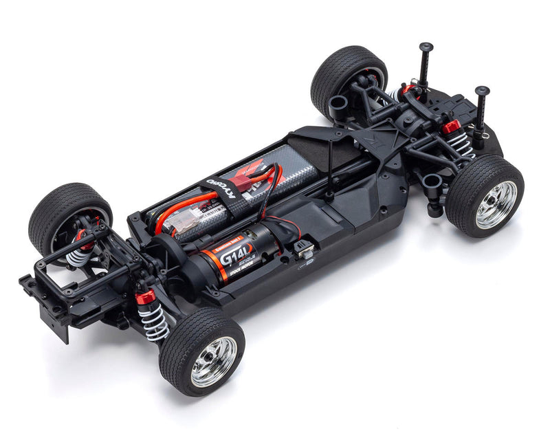 34437T1 Kyosho Fazer Mk2 1969 Ford Mustang Boss 429 Electric 4WD 1/10 RTR Touring Car (Black Jade) w/Syncro KT-231P 2.4GHz Radio