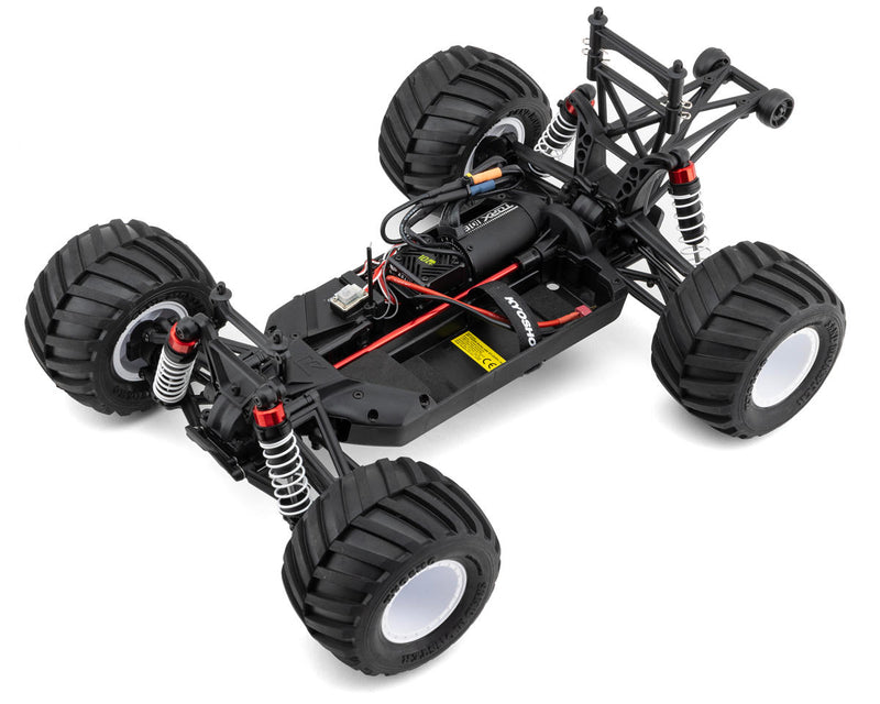 34491T1C Kyosho Fazer Mk2 Mad Van VE 1/10 4WD Readyset Brushless Monster Truck (Red) w/2.4GHz Radio