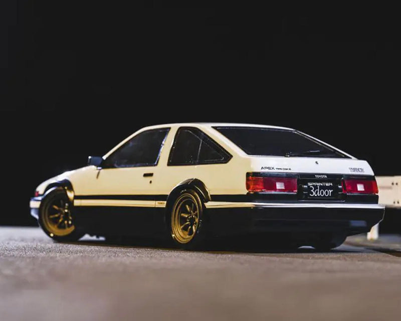 KYO34501T1 Kyosho Fazer FZD2 Toyota Sprinter Trueno AE86 1/10 2WD Brushed RTR Drift Car w/Syncro KT-231P+ 2.4GHz Radio