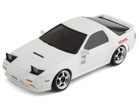 KYO66602L Kyosho First Mini-Z RWD ReadySet w/Initial D Mazda RX-7 FC3S Body (White) w/2.4GHz Radio