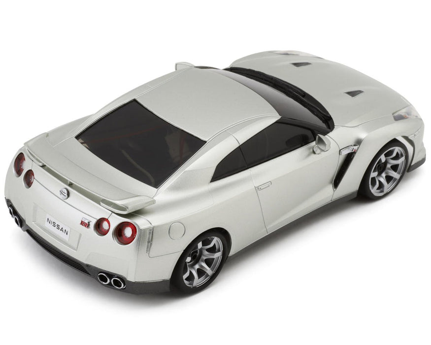 KYO66608A Kyosho First Mini-Z RWD ReadySet w/Nissan GT-R R35SL Body (Silver) w/2.4GHz Radio