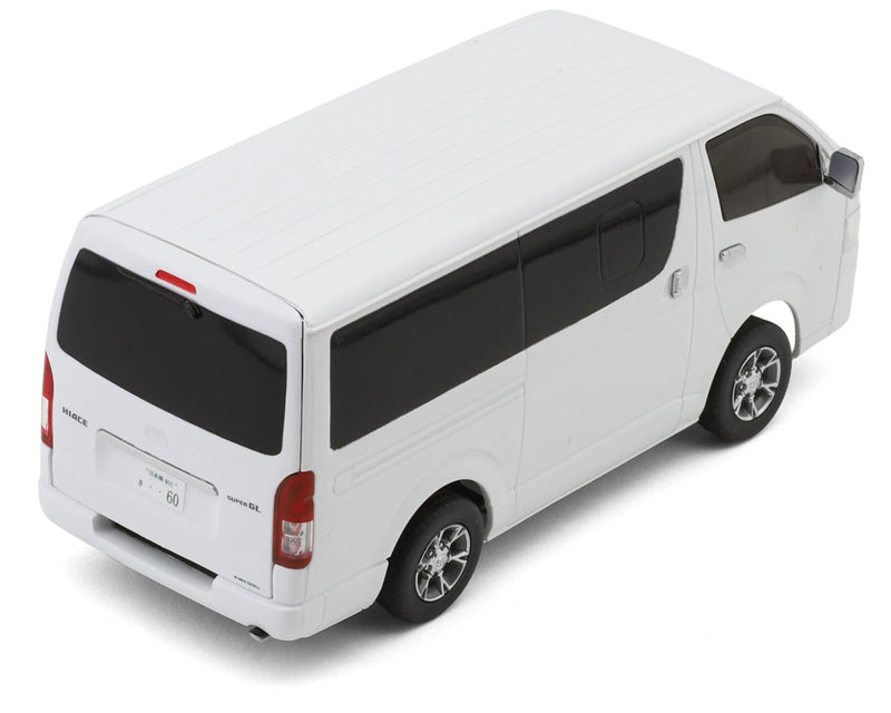 KYO66609A Kyosho First Mini-Z RWD ReadySet w/Toyota Hi-Ace Super GL Body (White) w/2.4GHz Radio