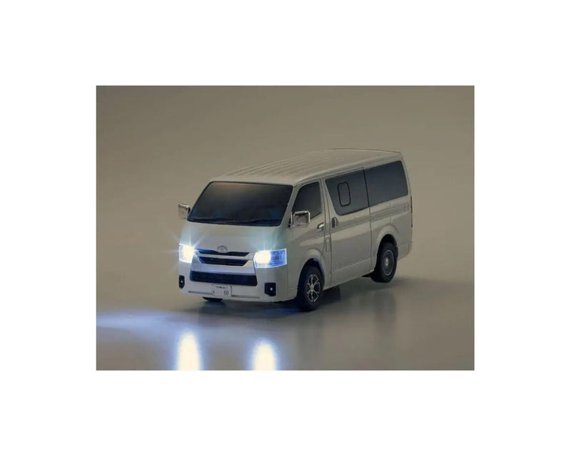 KYO66609A Kyosho First Mini-Z RWD ReadySet w/Toyota Hi-Ace Super GL Body (White) w/2.4GHz Radio