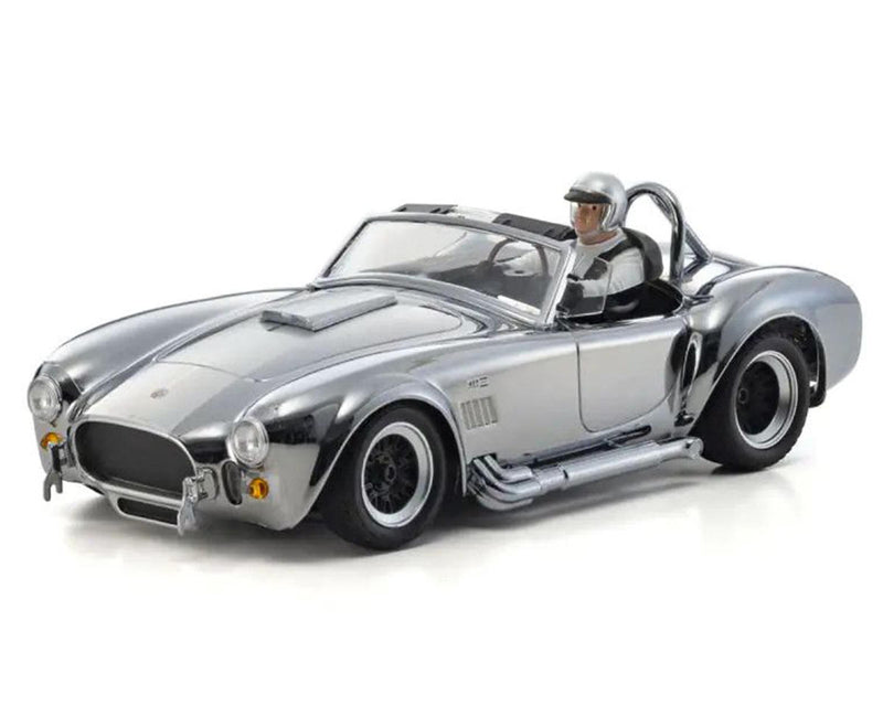 KYO66610C Kyosho First Mini-Z RWD ReadySet w/Shelby Cobra 427 Body (Chrome)