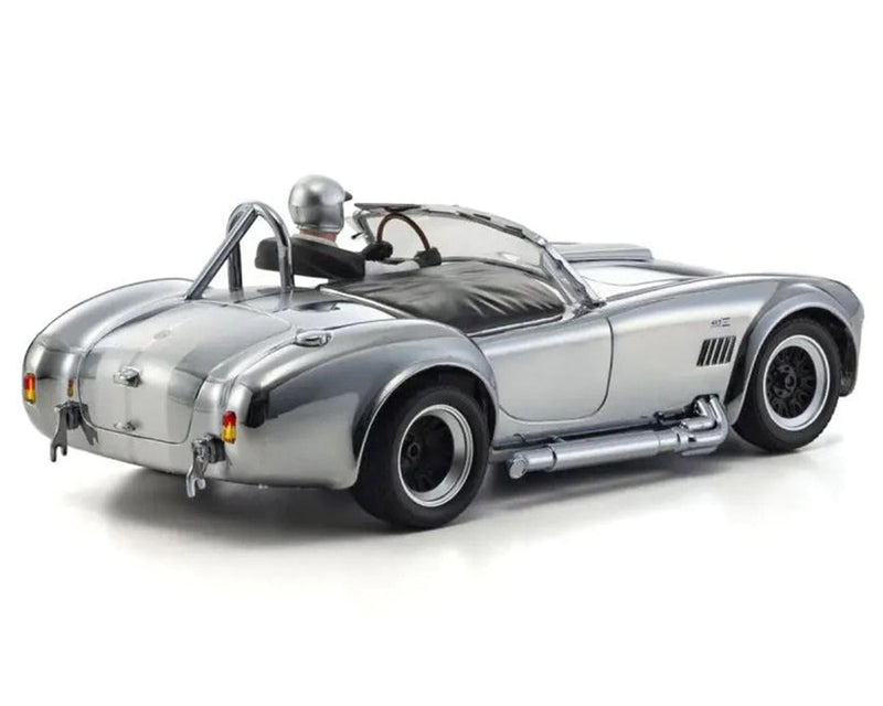 KYO66610C Kyosho First Mini-Z RWD ReadySet w/Shelby Cobra 427 Body (Chrome)