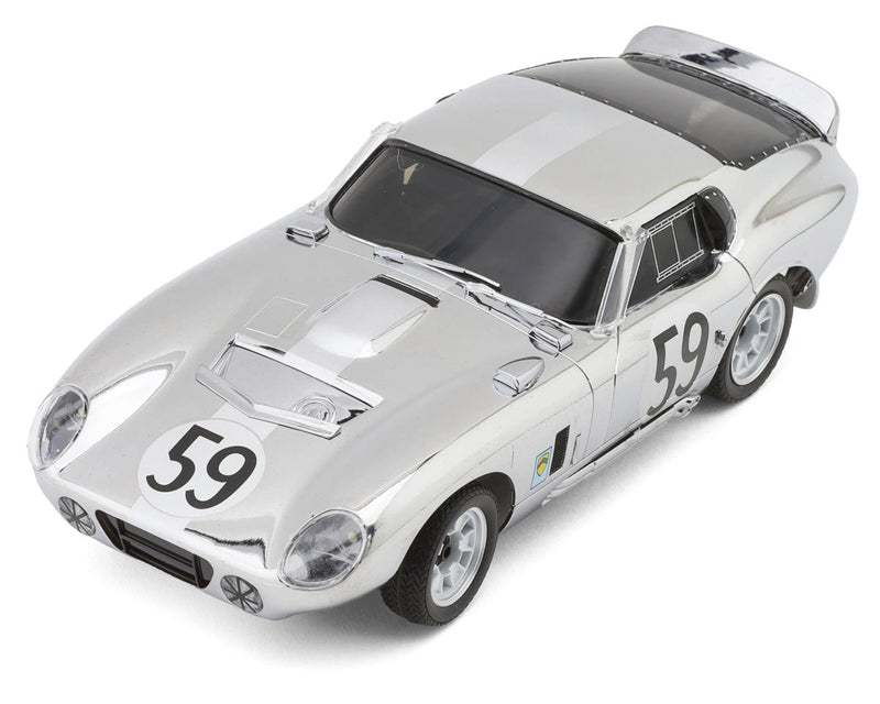 KYO66611C-A Kyosho First Mini-Z RWD ReadySet w/Shelby Cobra Body (Daytona Chrome) w/2.4GHz Radio
