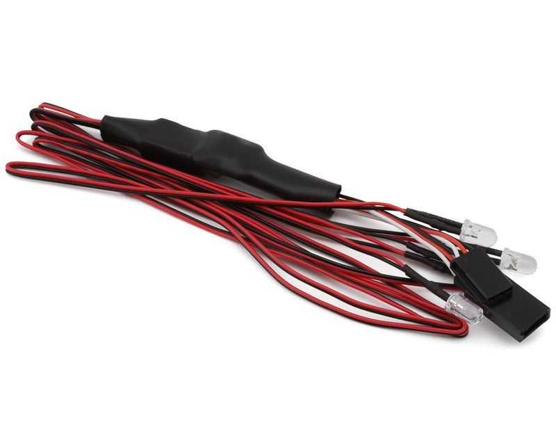 97054-4CR-B Kyosho 5mm LED Lights Unit (2-White Bulbs/2-Red Bulbs)