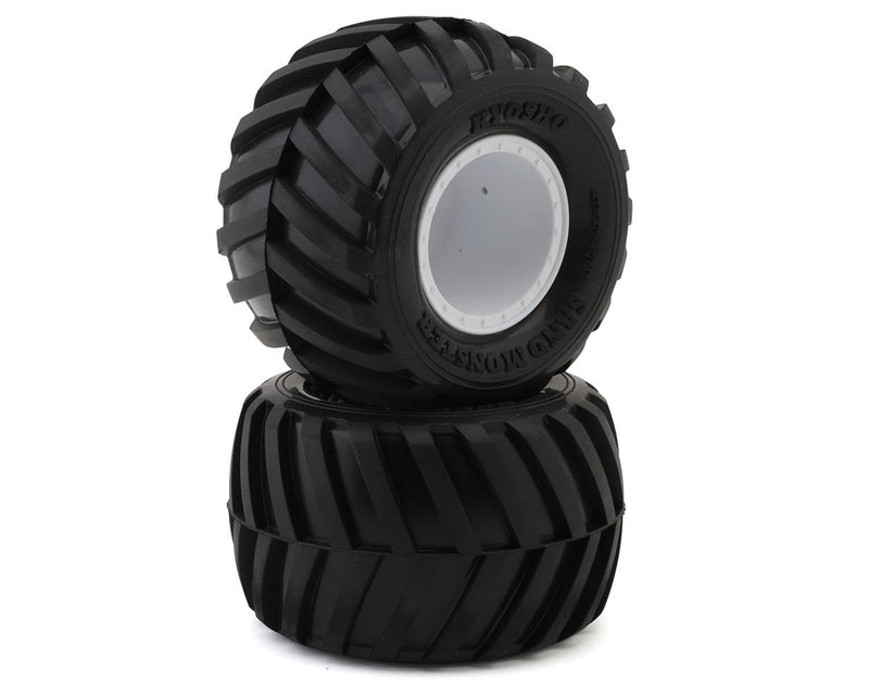 EZTH001WSB Kyosho Fazer Mk2 Mad Van Pre-Mounted Tires (2)
