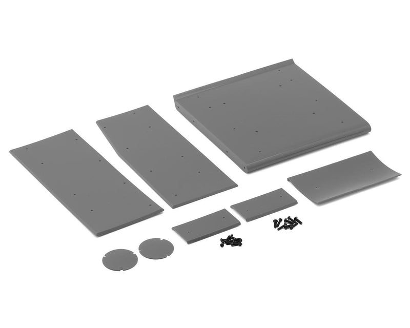 LOS-1893 Losi 22S Sprint Wing Panels Set (Silver)