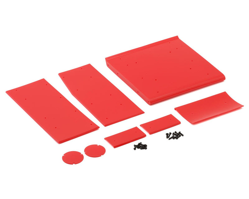 LOS-1895 Losi 22S Sprint Wing Panels Set (Red)