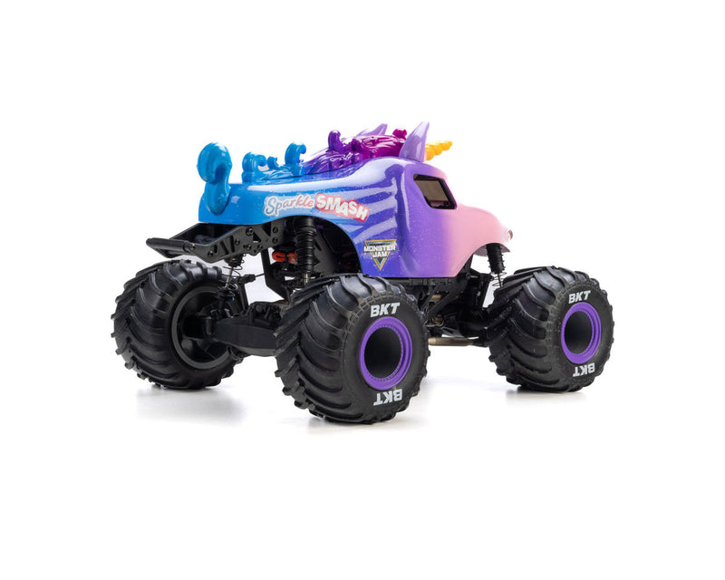 LOS01026T5 Losi 1/18 Mini LMT 4x4 Brushed RTR Monster Truck (Sparkle Smash) w/SLT2 2.4GHz Radio, Battery & Charger