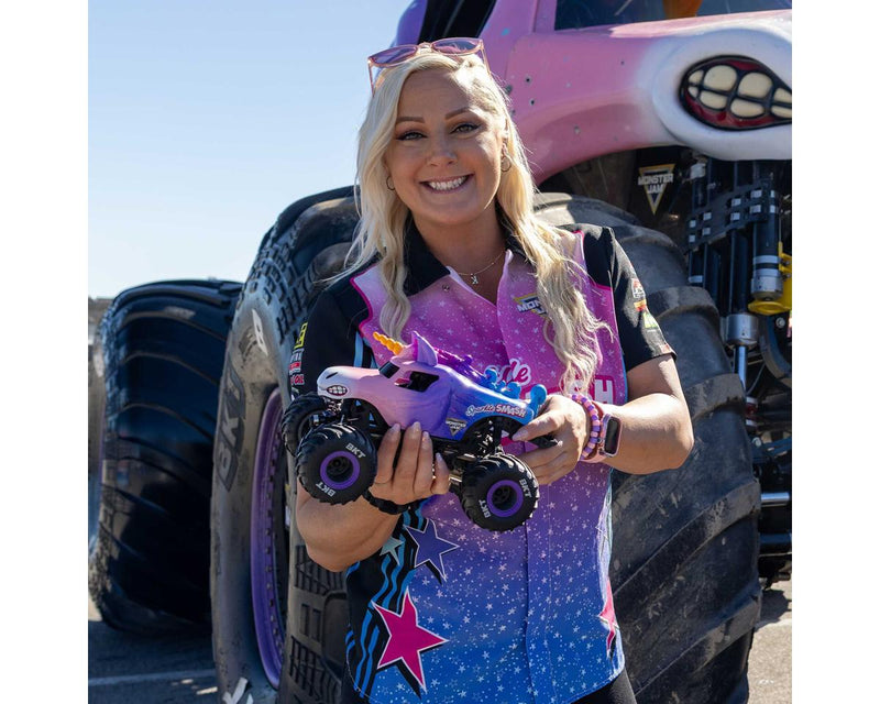 LOS01026T5 Losi 1/18 Mini LMT 4x4 Brushed RTR Monster Truck (Sparkle Smash) w/SLT2 2.4GHz Radio, Battery & Charger
