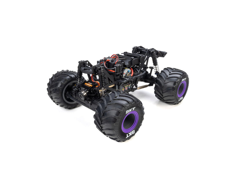 LOS01026T5 Losi 1/18 Mini LMT 4x4 Brushed RTR Monster Truck (Sparkle Smash) w/SLT2 2.4GHz Radio, Battery & Charger