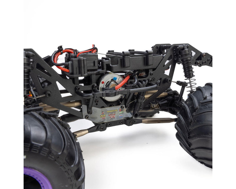 LOS01026T5 Losi 1/18 Mini LMT 4x4 Brushed RTR Monster Truck (Sparkle Smash) w/SLT2 2.4GHz Radio, Battery & Charger