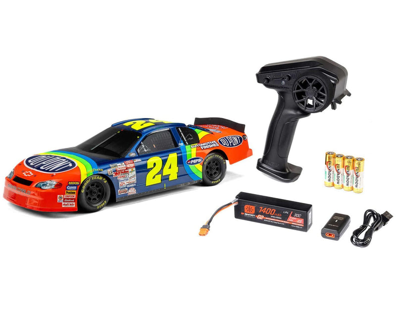LOS1120024 Losi NASCAR #24 Chevrolet Monte Carlo 1/12 2S AWD RTR On-Road Car (Jeff Gordon) w/2.4GHz Transmitter, Battery, & Charger