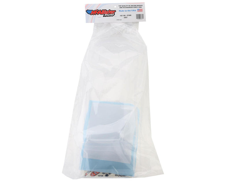 307 McAllister Racing MX Stang 1/10 On-Road Touring Car Body (Clear) (.030)