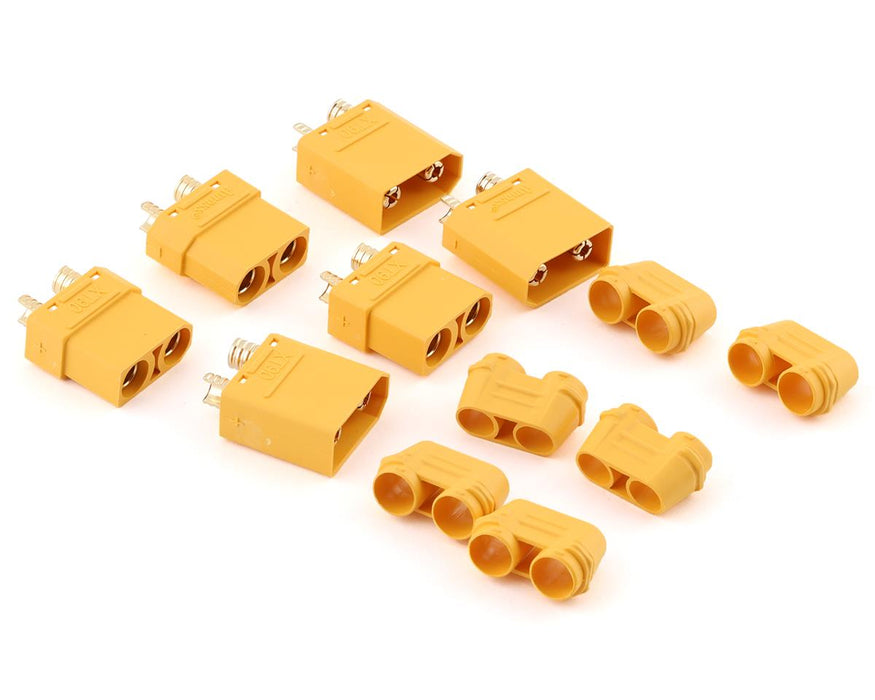 MCL4115 Maclan XT90 Connector (3 Female/3 Male) (Yellow)