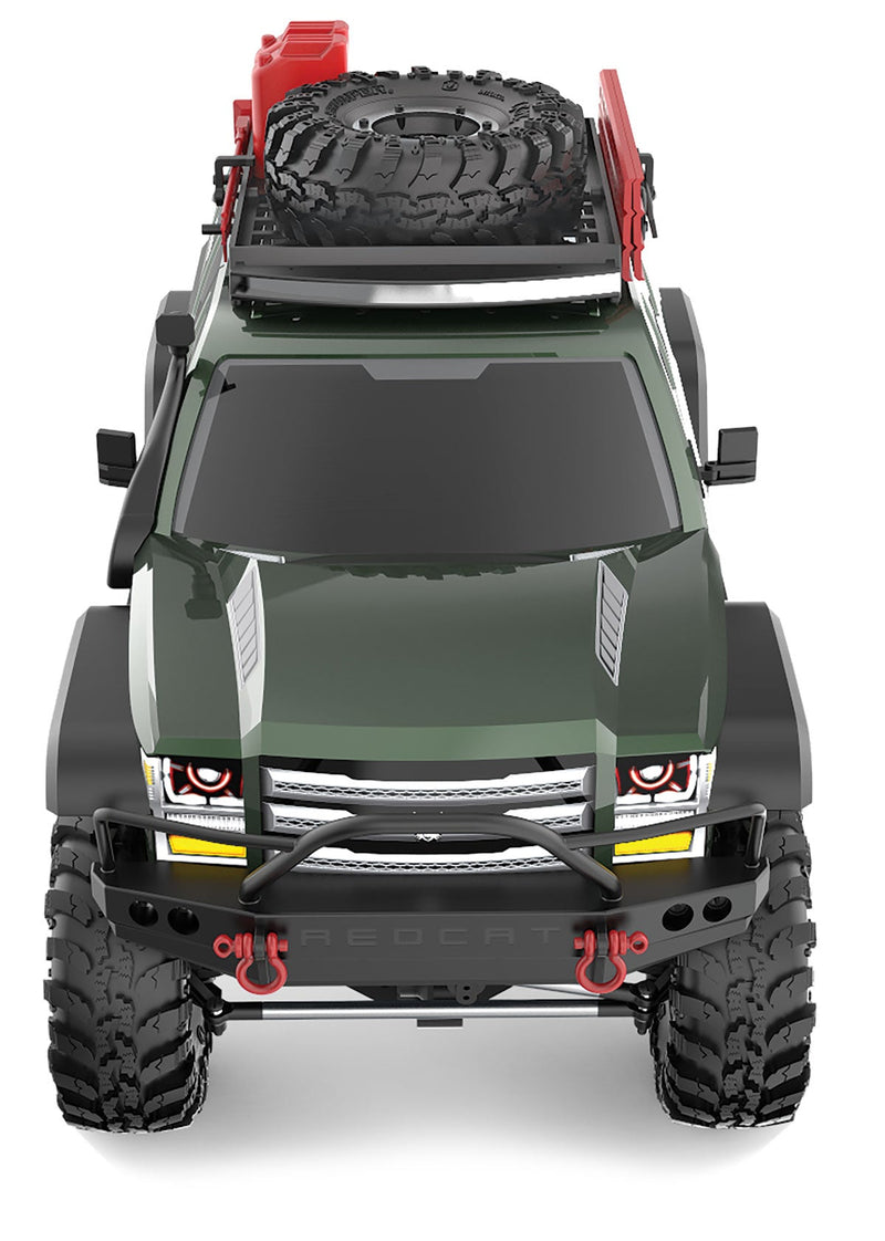 Redcat Everest Gen7 PRO RC Scale Crawler - 1:10 Brushed Rock Crawler 131800V1-PRO-GREEN