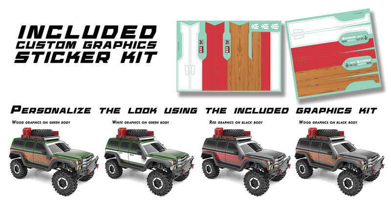 Redcat Everest Gen7 PRO RC Scale Crawler - 1:10 Brushed Rock Crawler 131800V1-PRO-GREEN