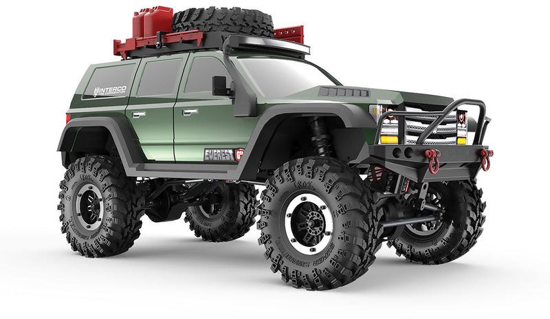 Redcat Everest Gen7 PRO RC Scale Crawler - 1:10 Brushed Rock Crawler 131800V1-PRO-GREEN