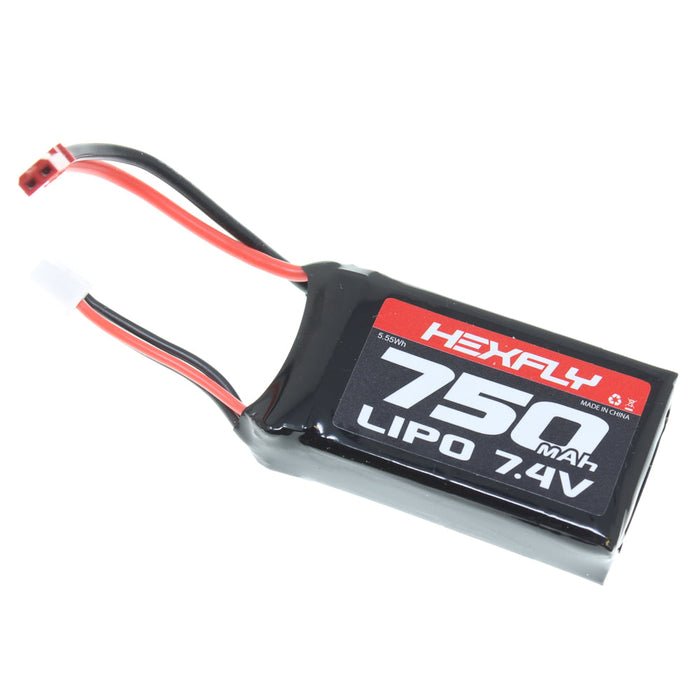 RER31100 REDCAT 2 cell 7.4v 750mah Lipo Battery w/ JST connector (1pc)