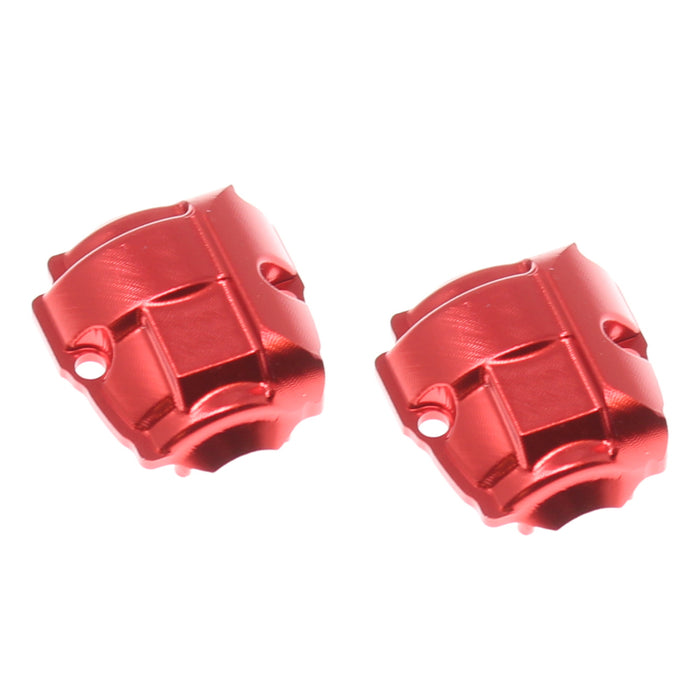 RER30180 Redcat Racing Ascent 8 DIFF COVER (ALUMINUM)(RED)(1PAIR)