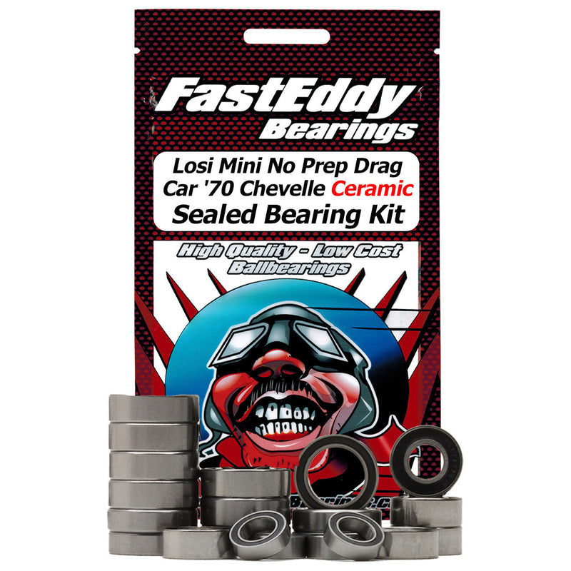 Losi Mini No Prep Drag Car 1970 Chevelle Ceramic Sealed Bearing Kit
