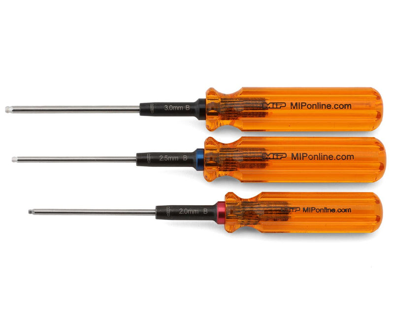 9606 MIP Gen 2 Metric Ball End Hex Driver Wrench Set (2.0, 2.5 & 3.0mm)