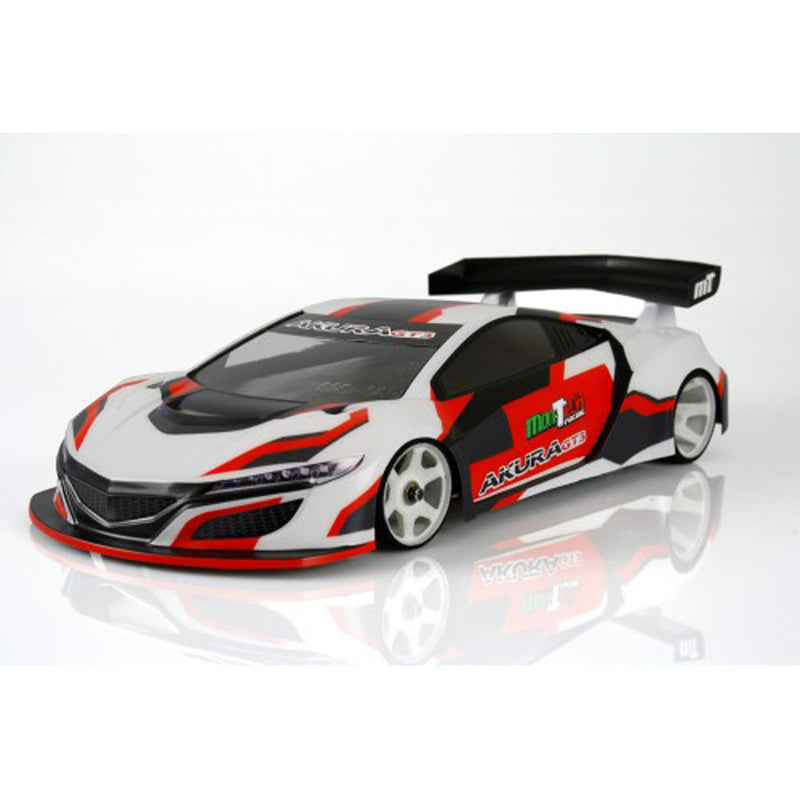 Mon-Tech Racing 0020-013L Akura La Leggera 1/12 GT Body, Clear