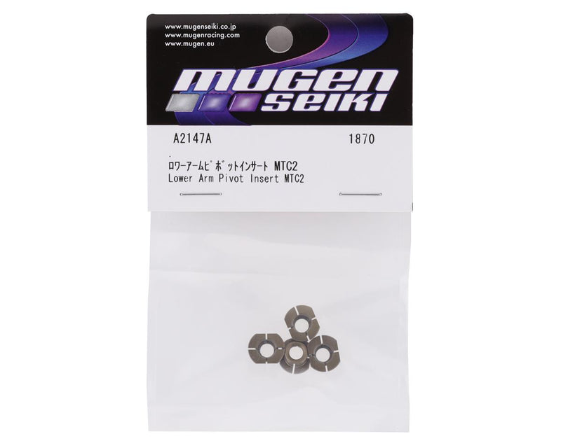 A2147A Mugen Seiki MTC2 Lower Arm Pivot Inserts (4)