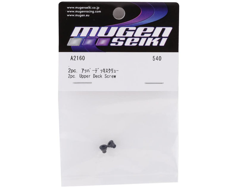 A2160 Mugen Seiki MTC2 2 Piece Upperdeck Screw