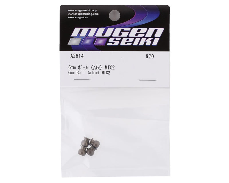 A2814 Mugen Seiki MTC2 6mm Aluminum Ball (4)