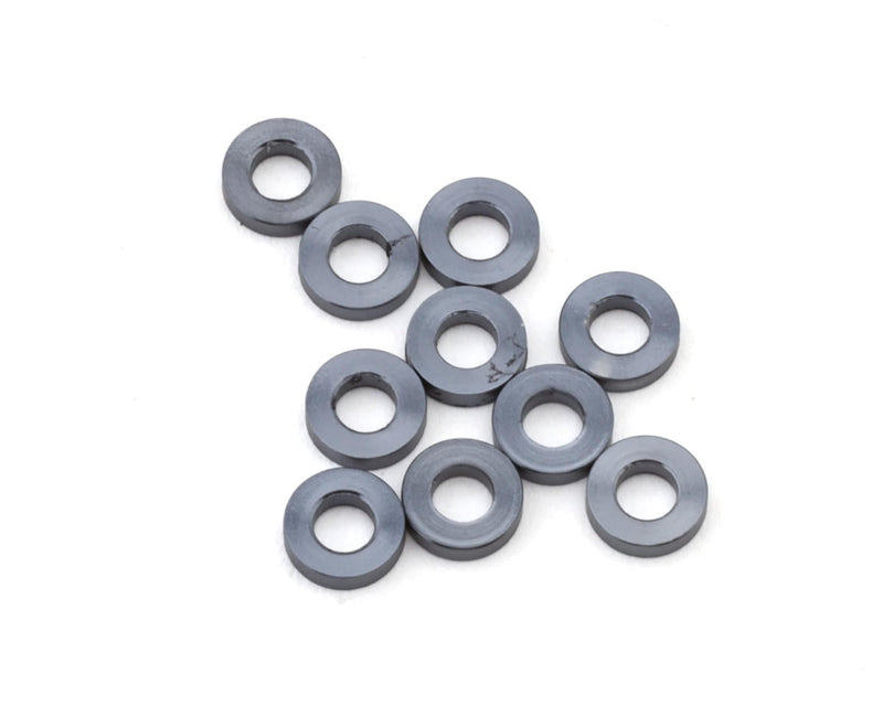 150835 Maverick Microbe 4x1.4x1mm Aluminum Shim (Gunmetal) (10)