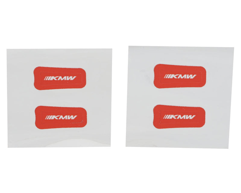 710008R MST TE37 M 1/10 Drift Wheel Stickers (Red) (4)
