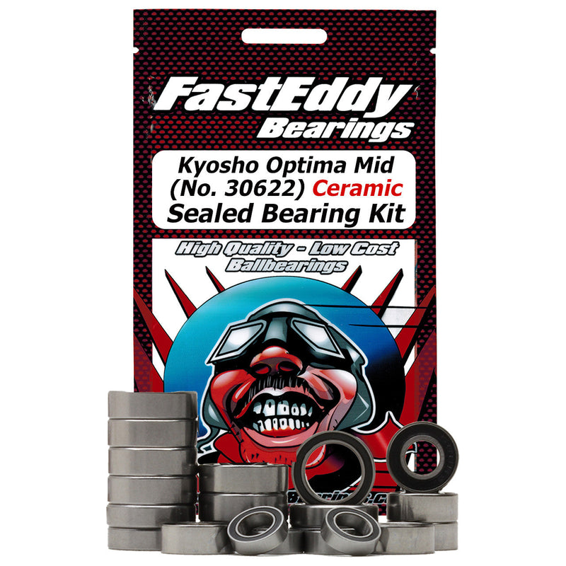 Kyosho Optima Mid No. 30622 Ceramic Sealed Bearing Kit