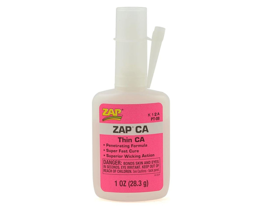 PT-08 Pacer Technology Zap Thin CA Glue (1oz)