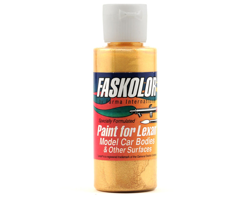 40053 Parma PSE Faskolor Water Based Airbrush Paint (Faspearl Gold) (2oz)