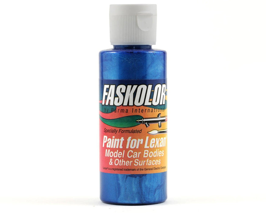 40055 Parma PSE Faskolor Water Based Airbrush Paint (Faspearl Blue) (2oz)