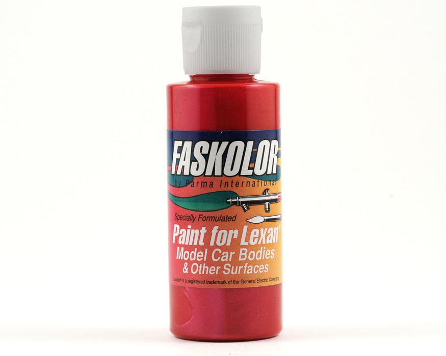40056 Parma PSE Faskolor Water Based Airbrush Paint (Faspearl Red) (2oz)