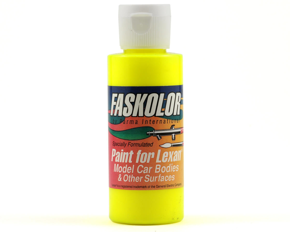 40101 Parma PSE Faskolor Water Based Airbrush Paint (Fasflourescent Ye ...