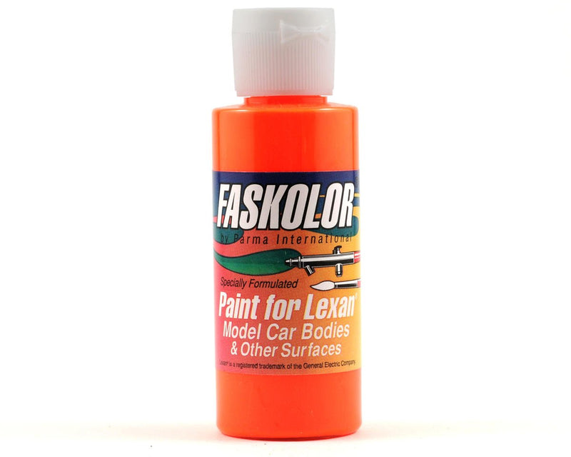 40103 Parma PSE Faskolor Water Based Airbrush Paint (Fasflourescent Orange) (2oz)