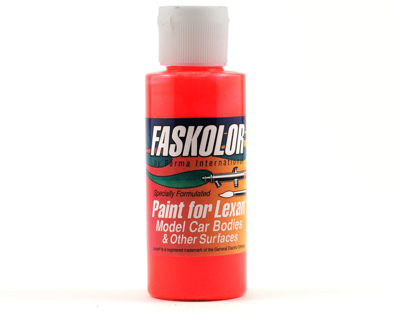40105 Parma PSE Faskolor Water Based Airbrush Paint (Fasflourescent Red) (2oz)