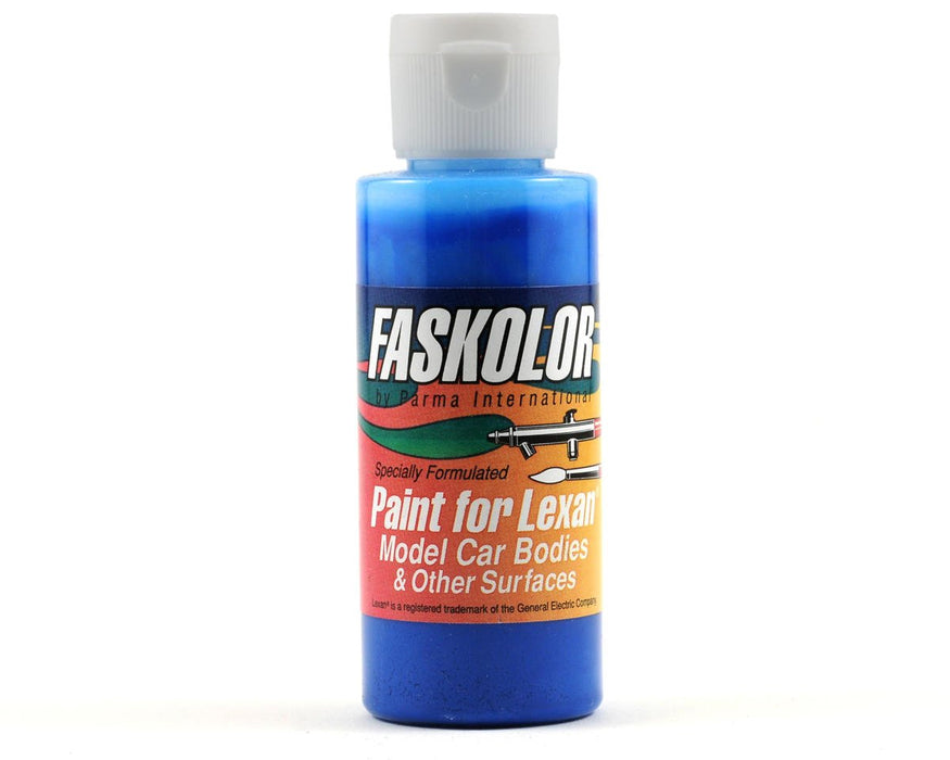 40106 Parma PSE Faskolor Water Based Airbrush Paint (Fasflourescent Blue) (2oz)